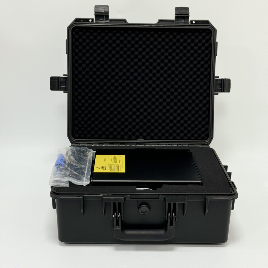 Safety plastic case with light weight and small size for laser light (4)z6k