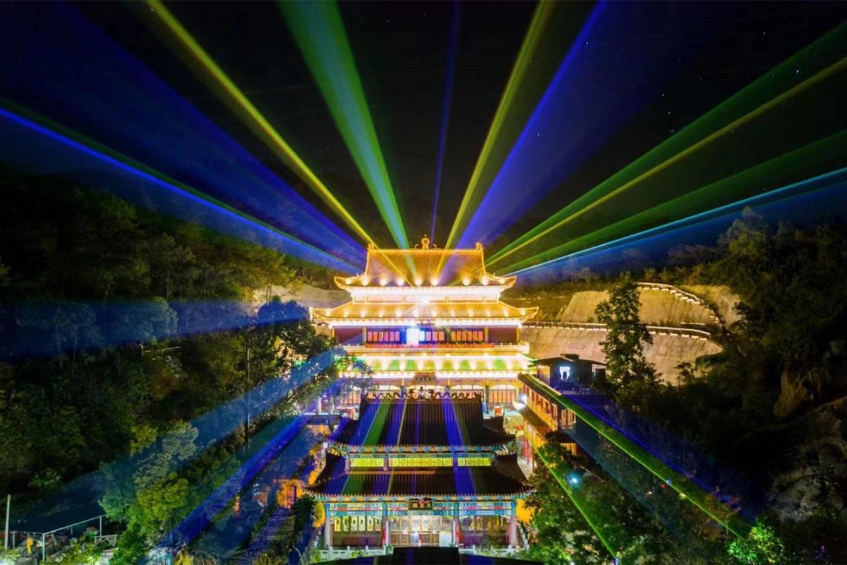Waterproof 100W RGB laser light with high quality and 2 years warranty (2)kwh