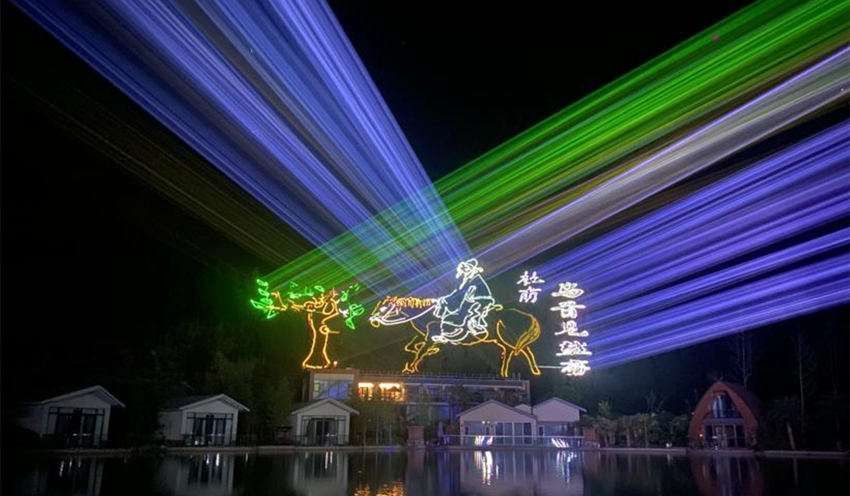 Waterproof 60W RGB Laser Light with super high brightness (4)m6l