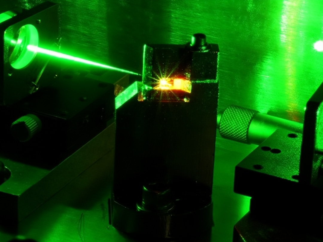 When and by whom was the world's first laser developed? What is its significance?