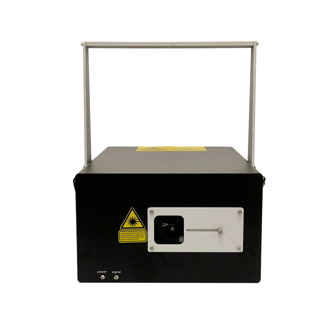 Đèn Laser RGB 15W với Diode sợi quang và máy quét 50kpps