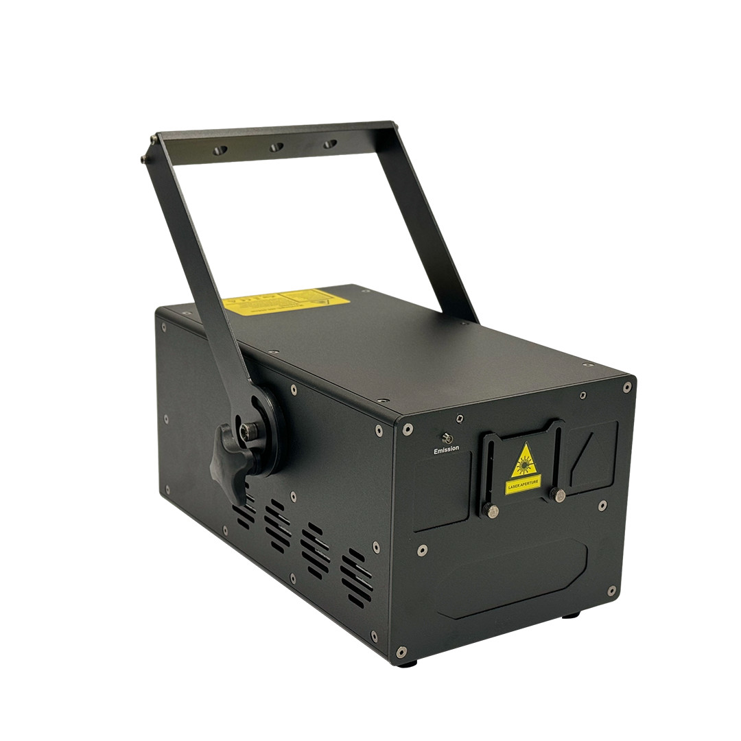 Đèn laser hoạt hình đầy đủ màu RGB 3W với máy quét 30kpps dùng cho Câu lạc bộ và Vũ trường