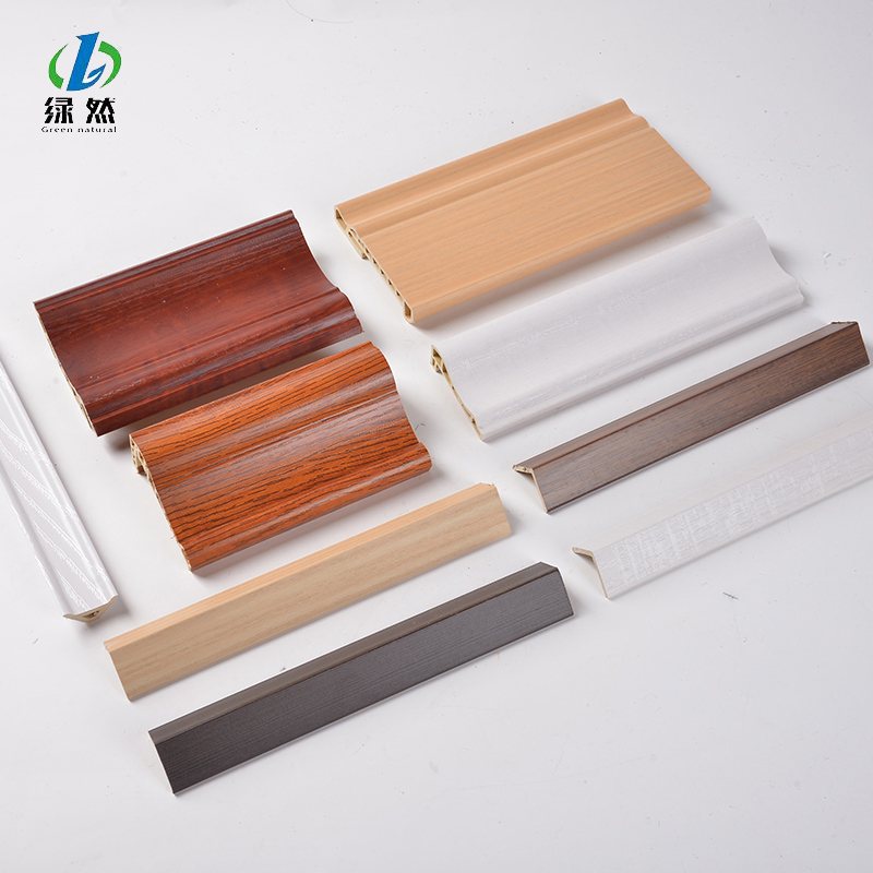 Compact Wall Panels Board Inner Decorative 3D Wpc Pvc Accessories Corner Lines