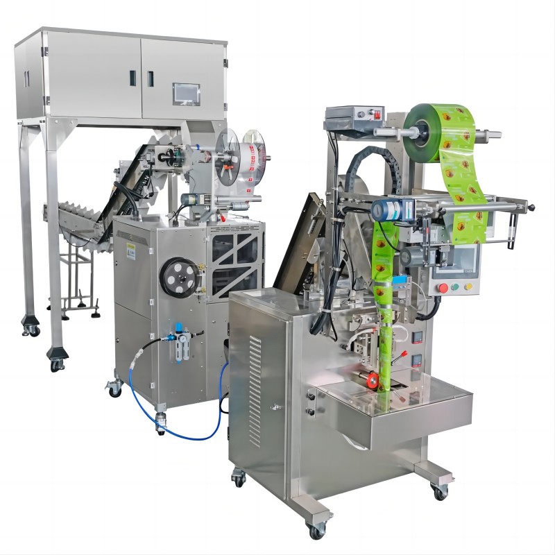 Automatic  pyramid  tea bag with envelope packaging machine Model: TTW-06