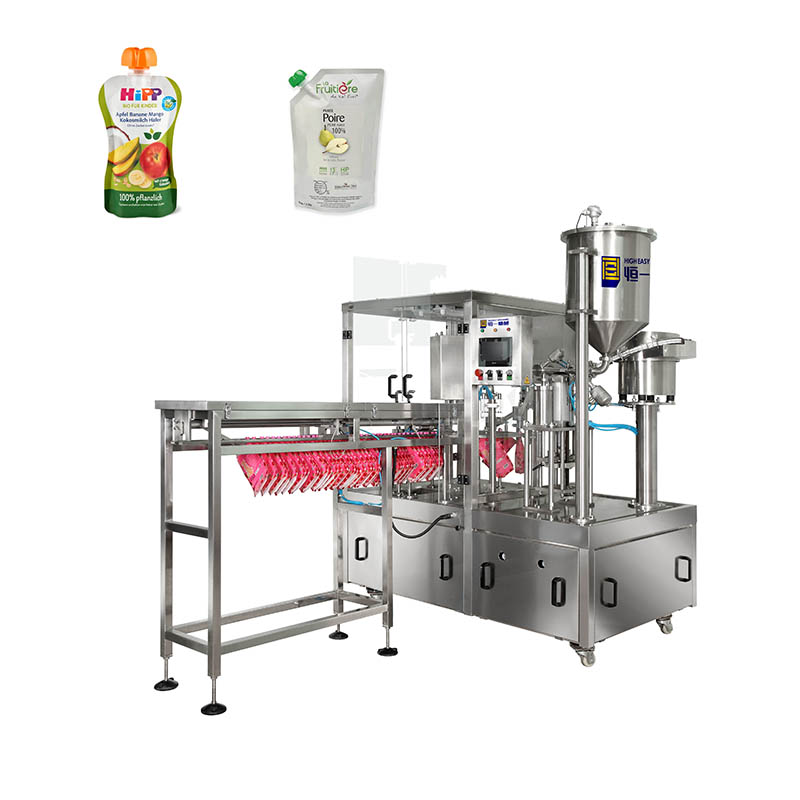 Automatic Spout Pouch packing Machine