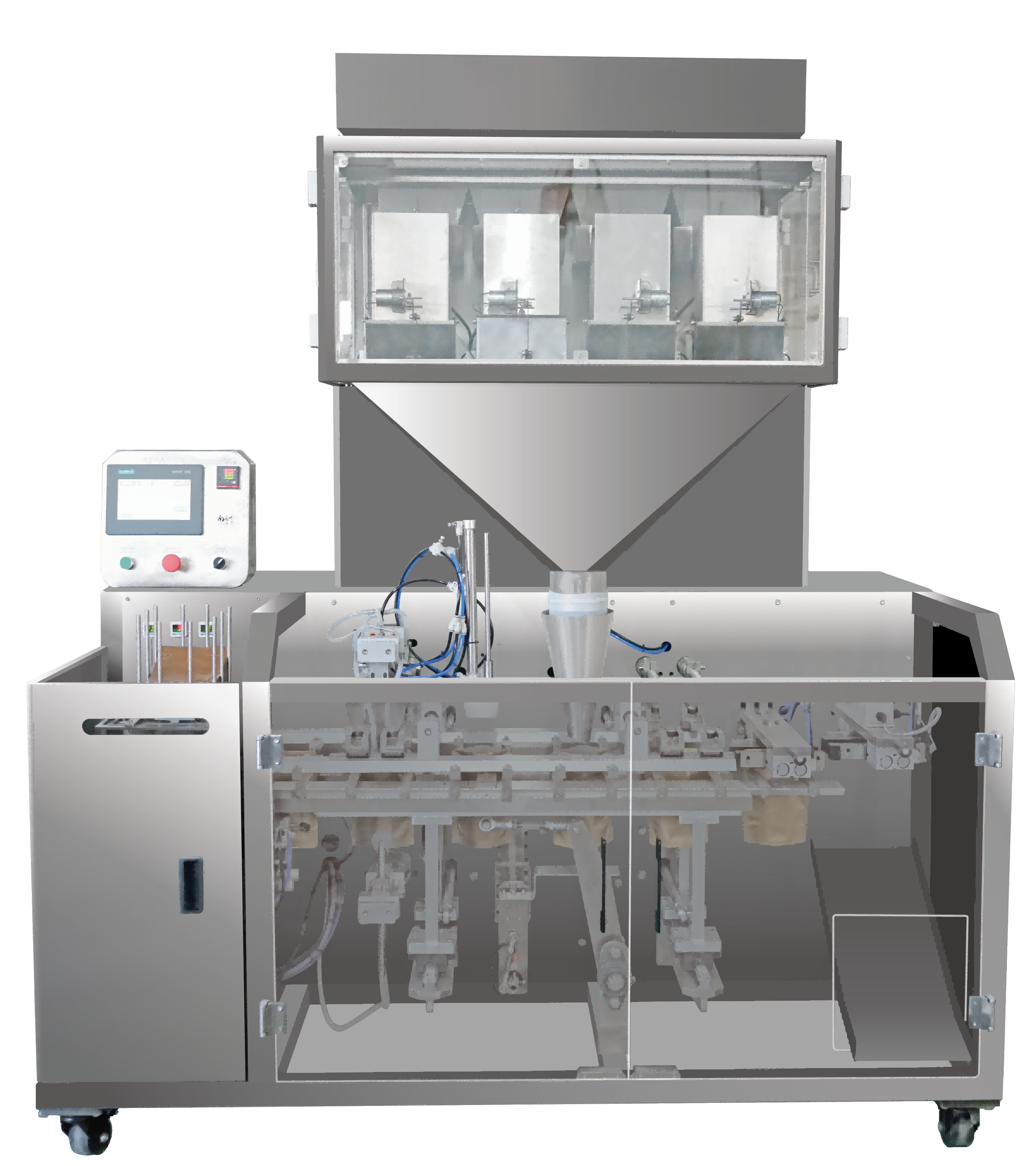 Electronic Linear scales type Soybean Packing machine-Pre made stand up pouch type Model:EPK-180L