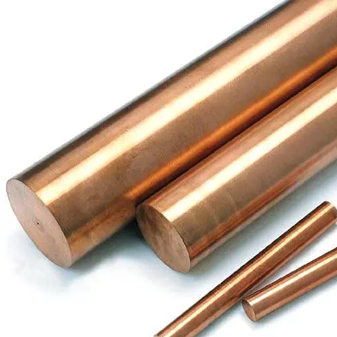 Premium Pure Copper & Brass Round Bars - 40mm, 42mm, 48mm - High-Quality Rods for Engineering