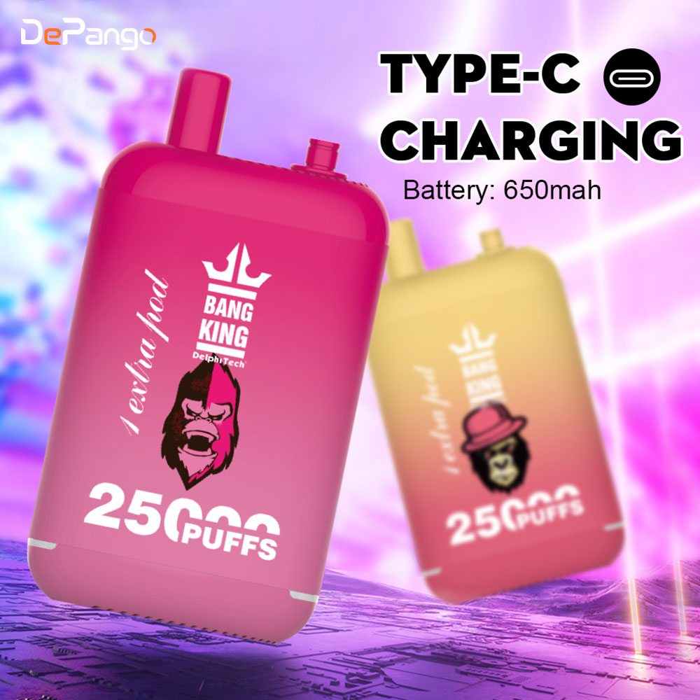 Bang King Dual Pods Dual Mesh Vaping 25000 Puffs
