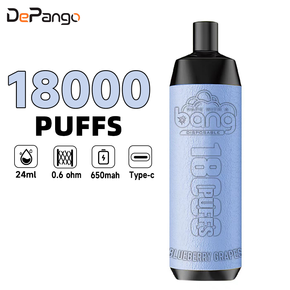 Bang 18000 Puffs Premium Leather Disposable Rechargeable Vape