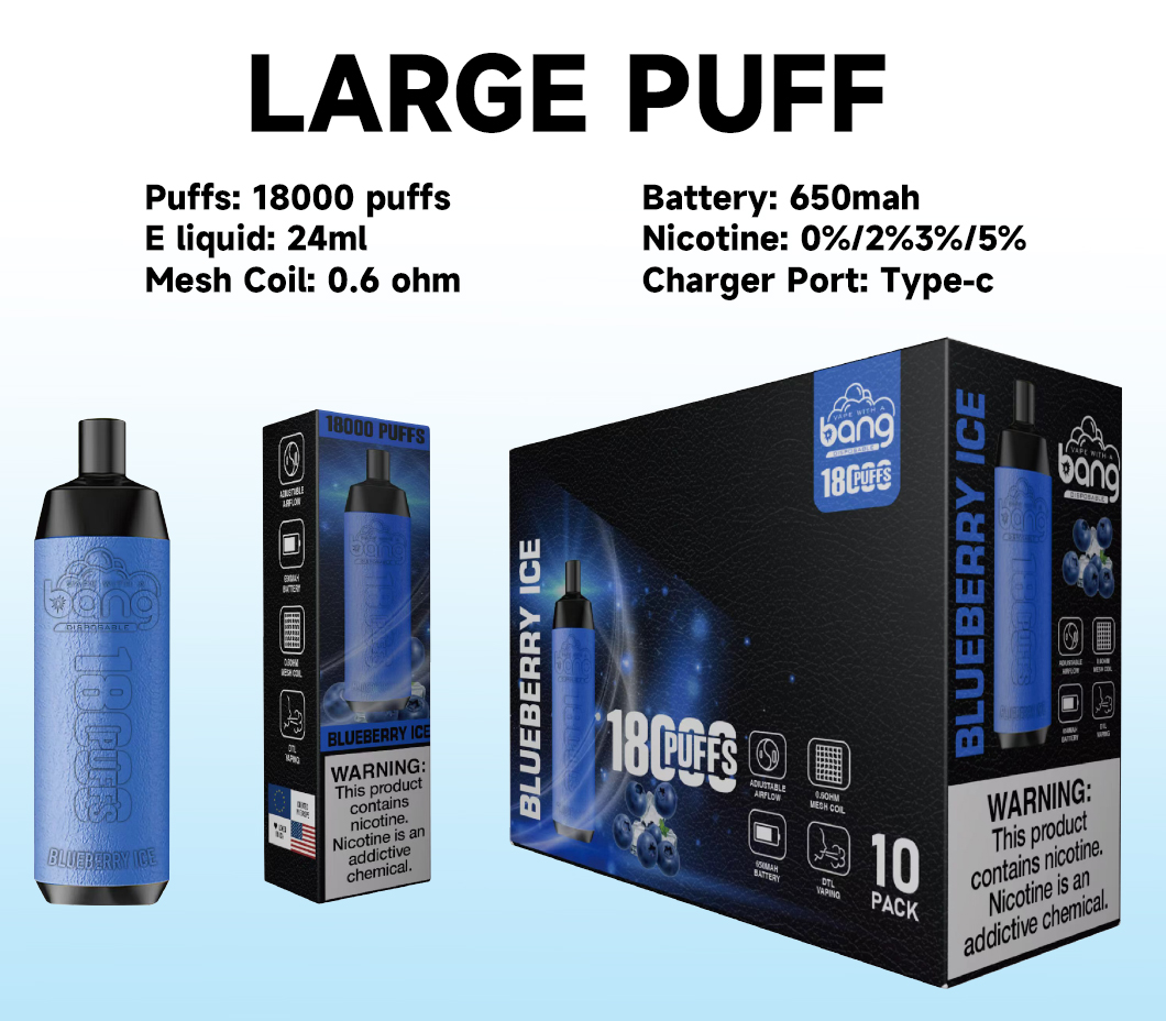 vape disposable 18000 puffs