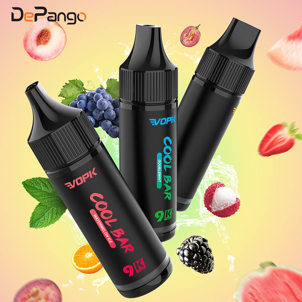 VOPK Cool Bar 9000 Puffs Airflow Adjustable Disposable Rechargeable Vape