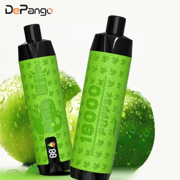 Bang King 18000 Puffs LED Screen Shisha Disposable Leather Vape