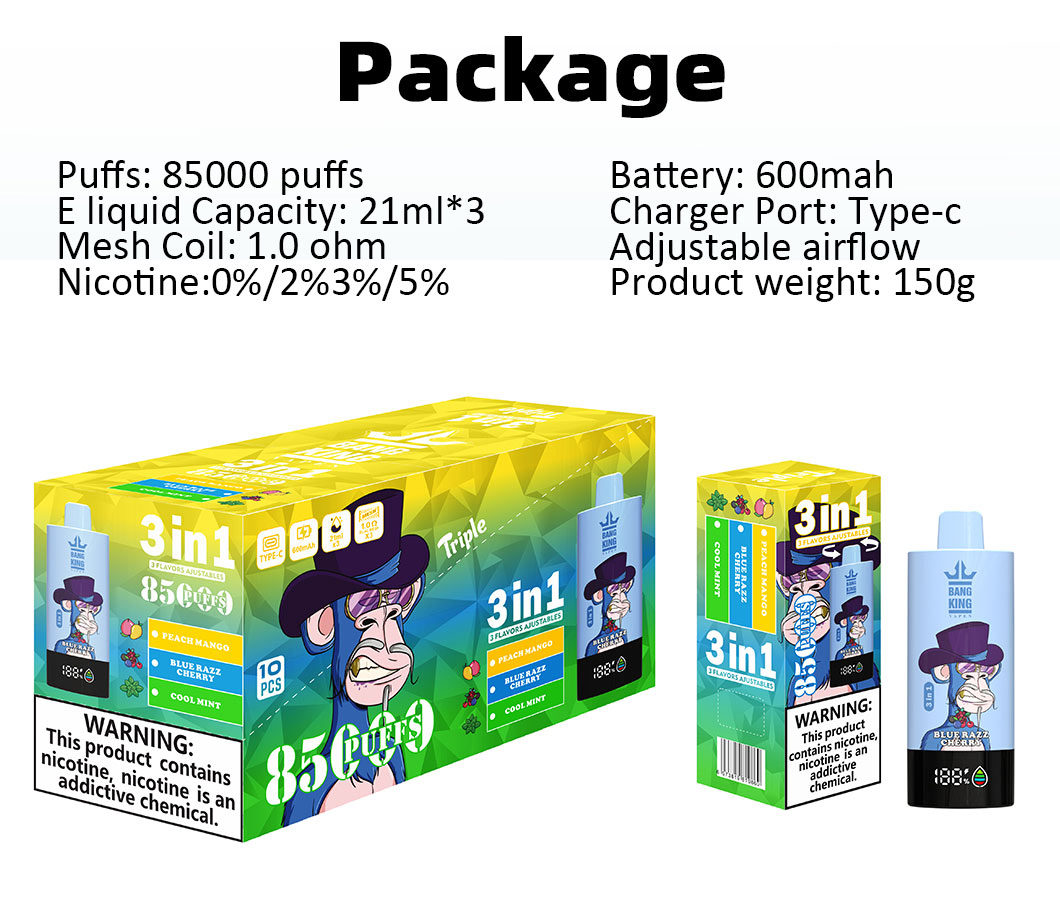 Vape desechable sin nicotina