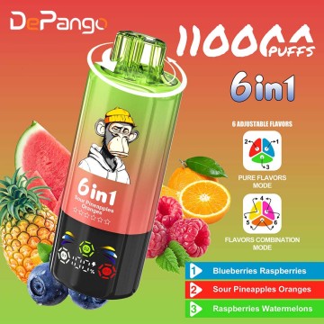Bang Leader 110000 Puffs 6in1 Flavors Disposable Vape Rechargeable E-cigarette