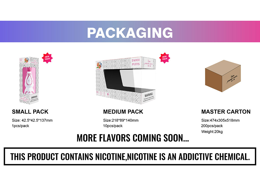 6caja de vapers al por mayor