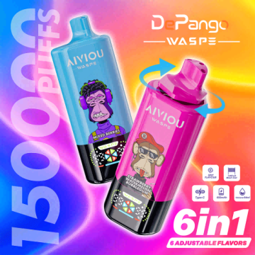Vaporizador desechable Waspe Aivou 6 en 1 con 150.000 caladas