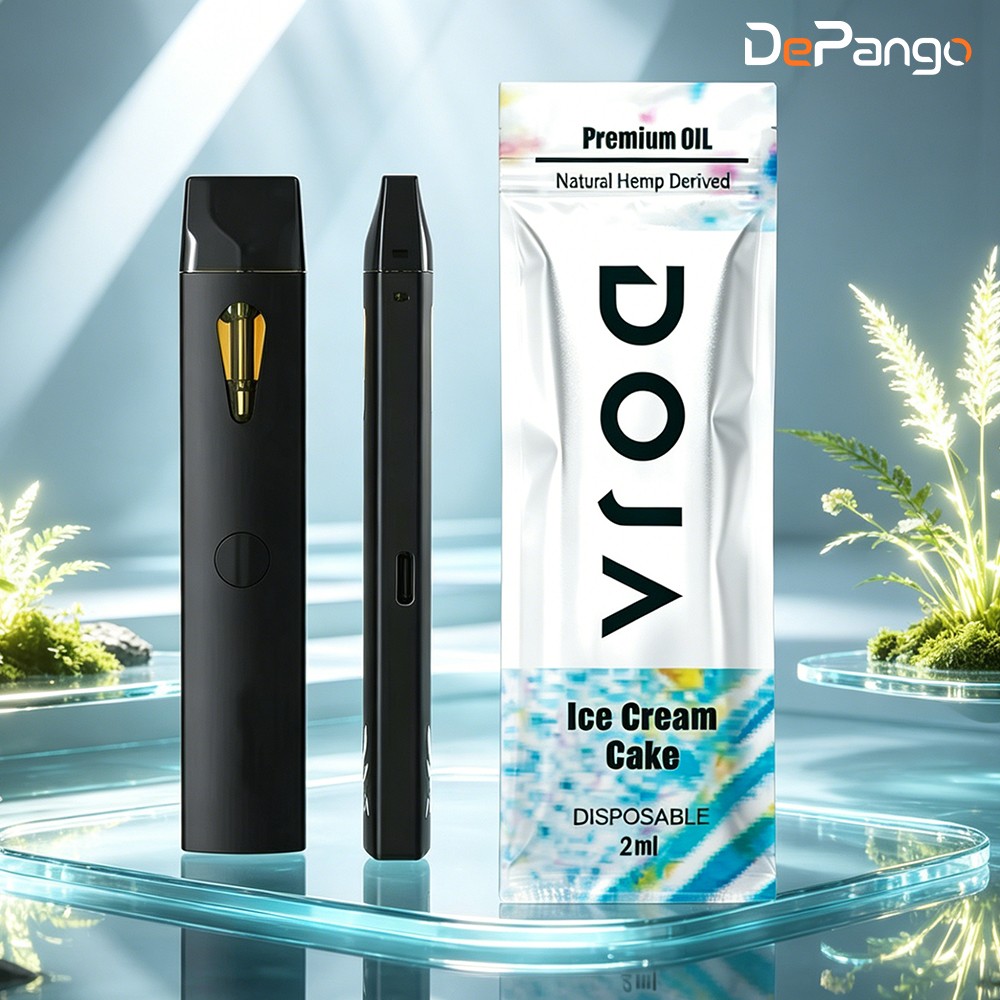 Custom DOJA 1600 Puffs D9-TAC 2ML Of E-liquid Adjustable Airflow Disposable  V Suppliers, Factory