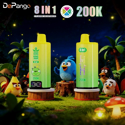 Custom Bang King 200K Puffs 8 Flavors in 1 Disposable Vape Suppliers,  Factory | DePango