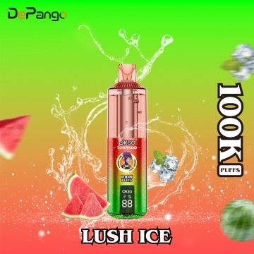Vape jetable OKSO Tornado 100K bouffées
