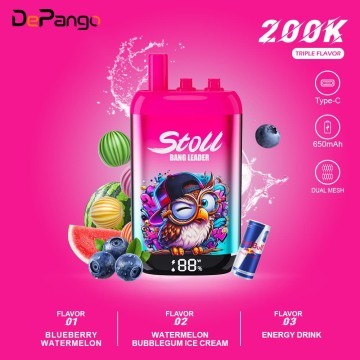 Bang Leader Stoll 200K Puffs 3 w 1 Jednorazowy Vape