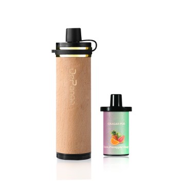 E-Cigarette Pod Replaceable Airflow Adjustment Wooden