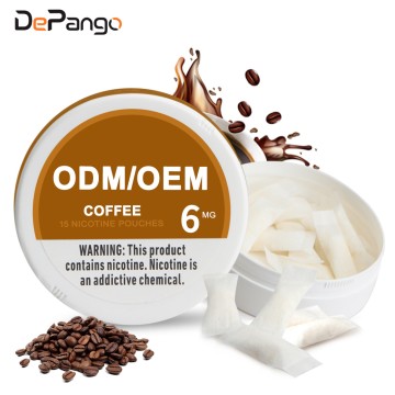 Coffee 12MG Nicotine Pouches Private Label Manufactu...