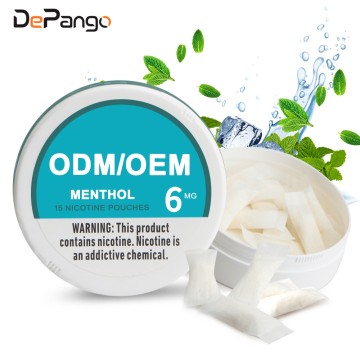 OEM Menthol Nicotine Pouches 6mg