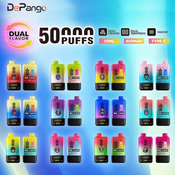 Bang King 50000 Puffs 50k Disposable Vape Double Flavor Smart Screen