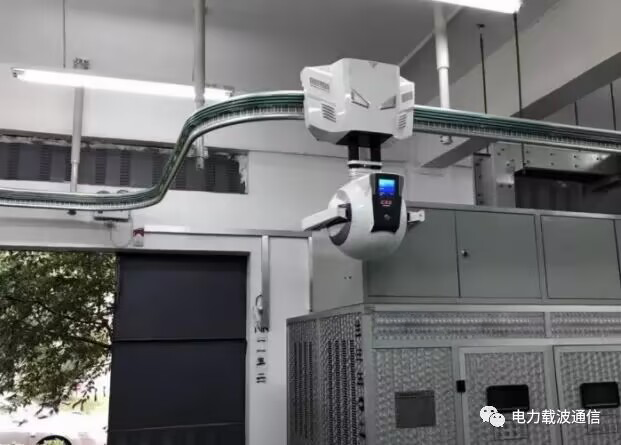 Poweline Ethernet Bridge used in inspection robots