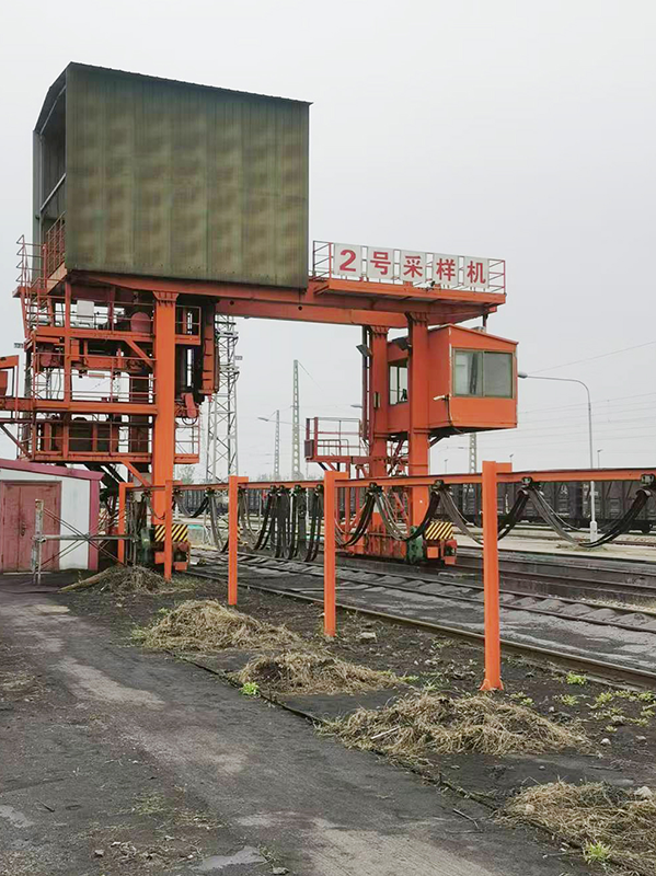 Network solution for coal sampling machine in thermal power plant