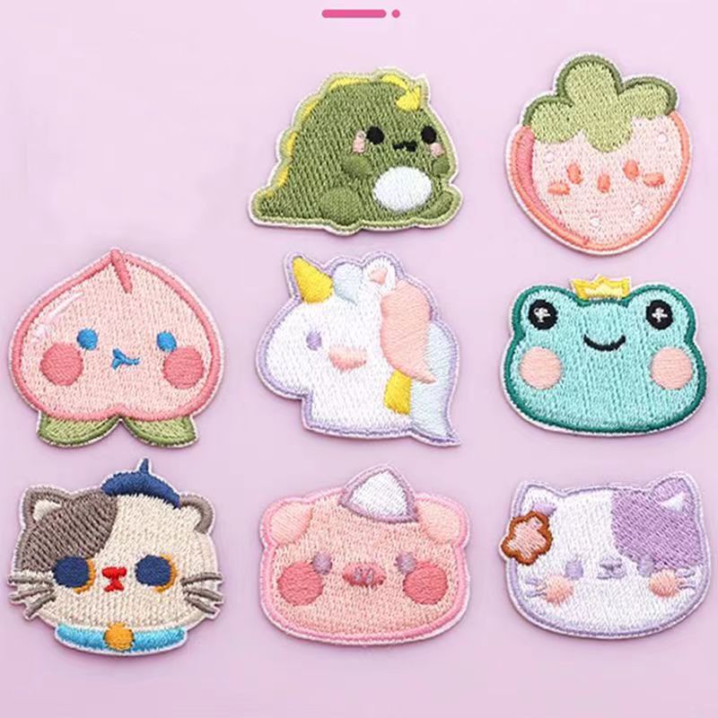Hot cut Embroidered Patches 1