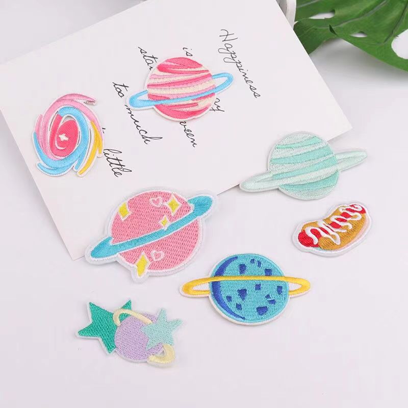 Hot cut Embroidered Patches 4