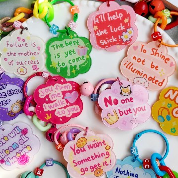 Low Price High quality Custom Logo Acrylic Key Chains Diy Accessories