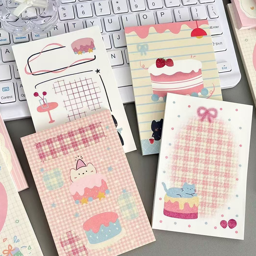 A7 Size  Memo Pads Custom Cover Design Rec...