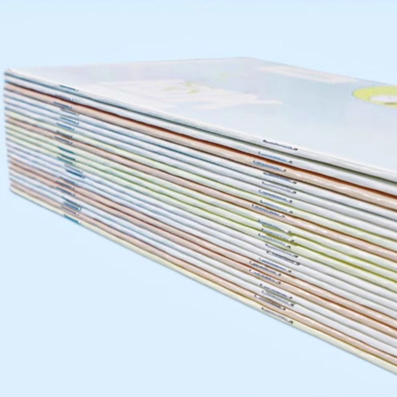 Custom Saddle Binding Sticker Book For Reu...
