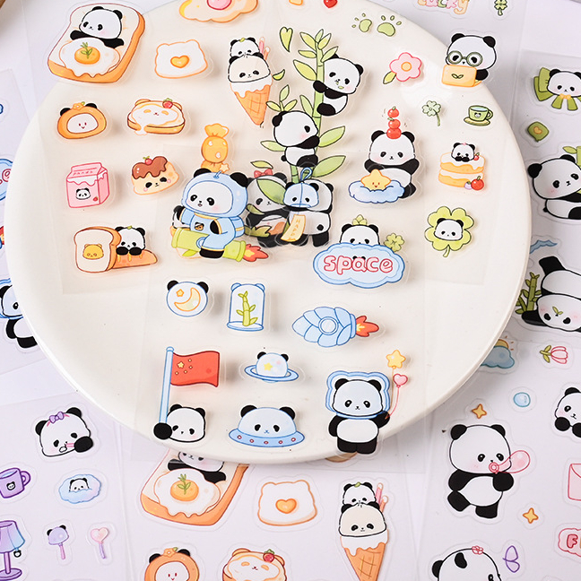 High Quality Waterproof Transparent Custom Clear Sticker Sheet
