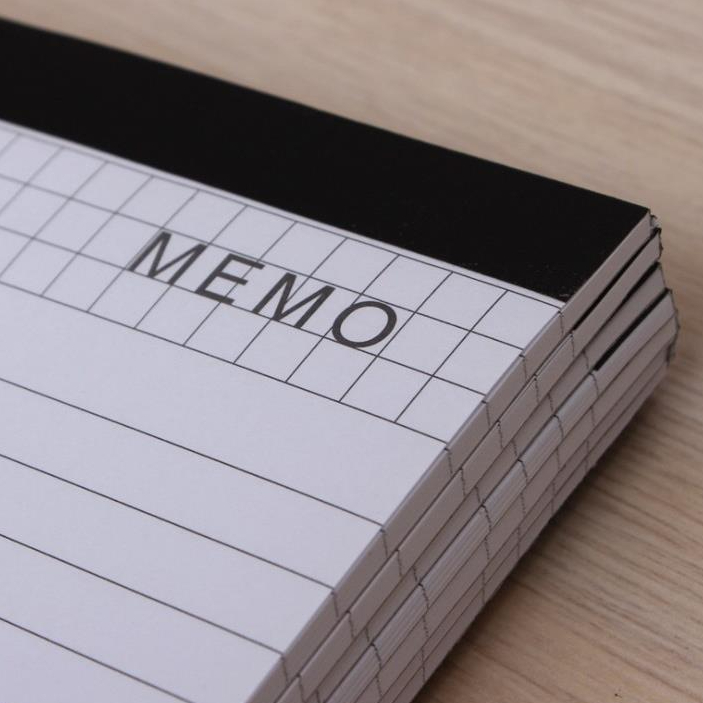 Custom A4 A5 A6 Printed Simple Design To Do List Notepads School Conference Rectangle Notepads