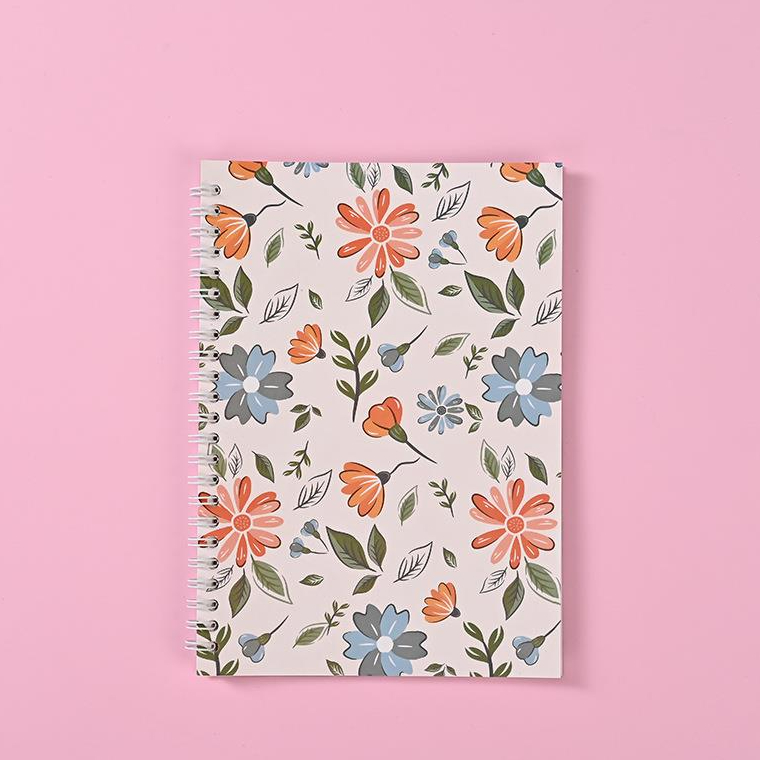Custom Design Cover Sticker Book Hot Sale Spiral book
