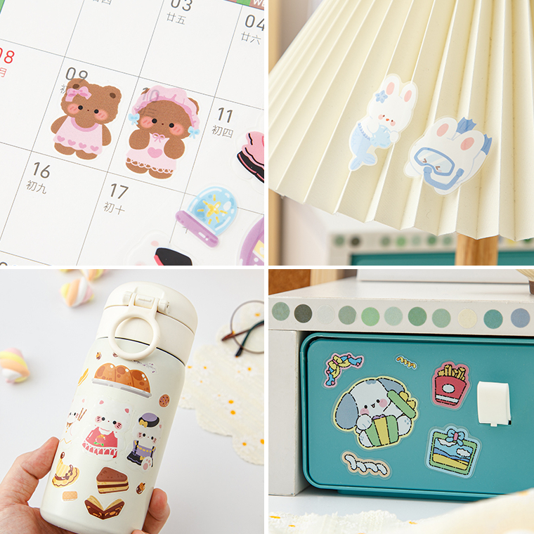 High Quality Custom Vinyl Stickers Self Ad...