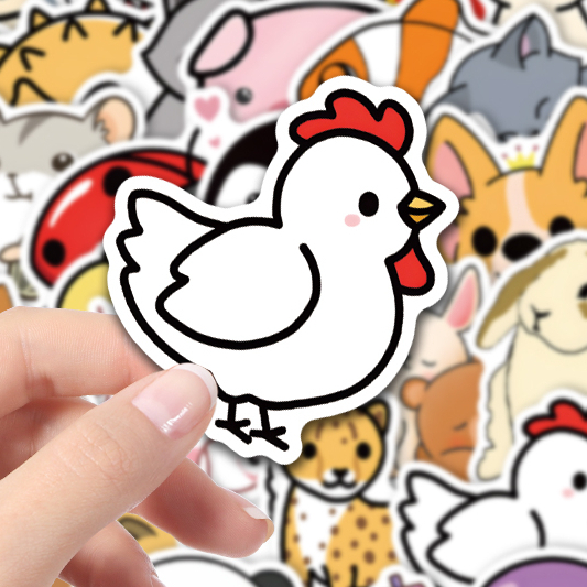 Custom Waterproof Adhesive Pvc Sticker Pri...