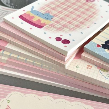 A7 Size  Memo Pads Custom Cover Design Rec...