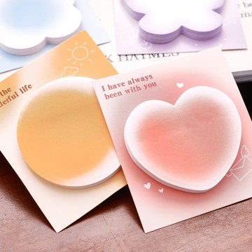 Personality Design Self Adhesive Stickynote Stationery Notepads With Backer