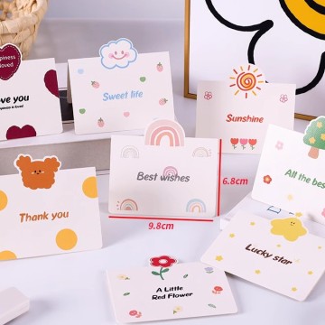High Quality Custom Logo Paper Cards Speci...