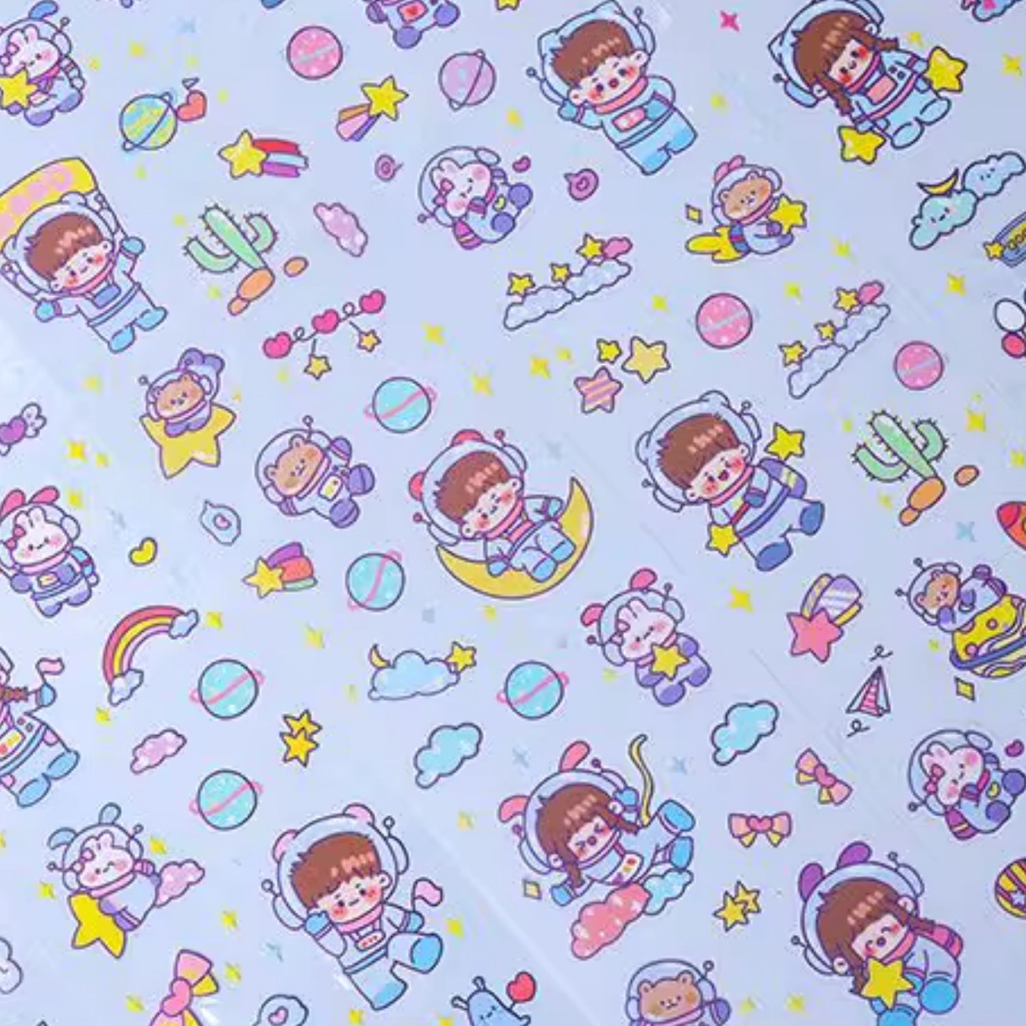 Wholesale Custom Self-Adhesive Vinyl Sticker Sheets For Decoration