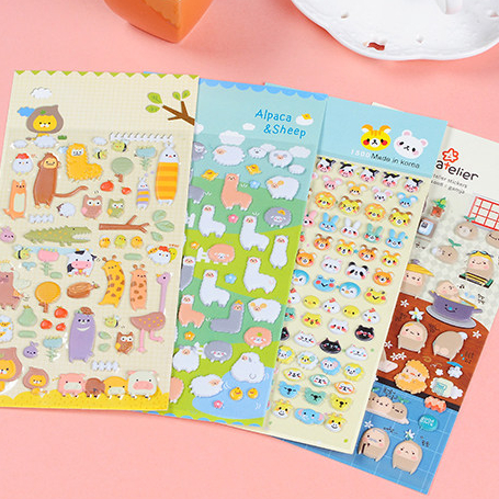 Free Sample Custom Printing Cute Sticker Sheet For Decorative