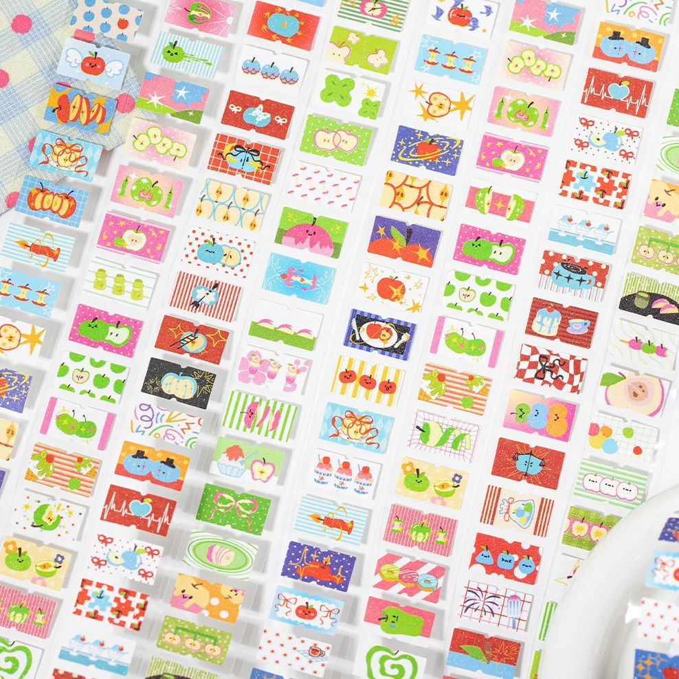 Kawaii Design Stickers Roll Print Custom S...