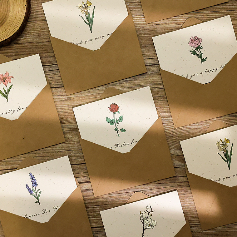 Simplicity High Quality Practical Festival Cards Customized Design Paper Cards