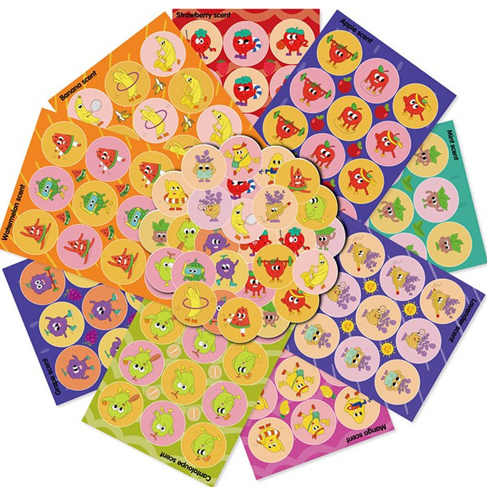 Best Sale Waterproof Kid Sticker Cartoon Patterns Cute Vinyl Sticker Pack