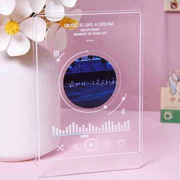 Customized Design Durable Transparent Cards Acrylic Clear Brand Cards