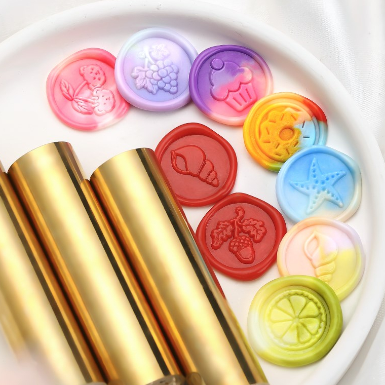 scrapbook wax stamps